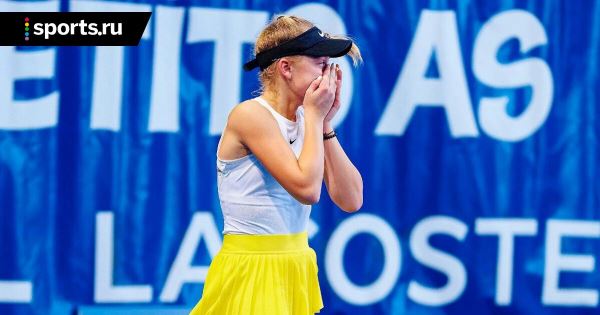 14-летняя Фрухвиртова выиграла первый профессиональный матч 